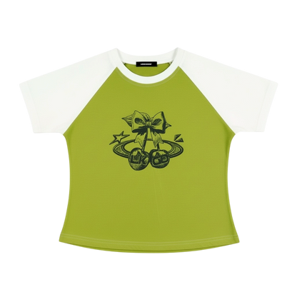 BB Raglan Tee | Apple Green