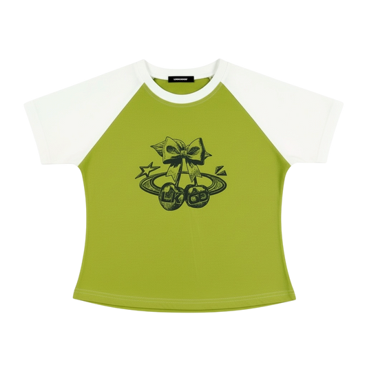 BB Raglan Tee | Apple Green