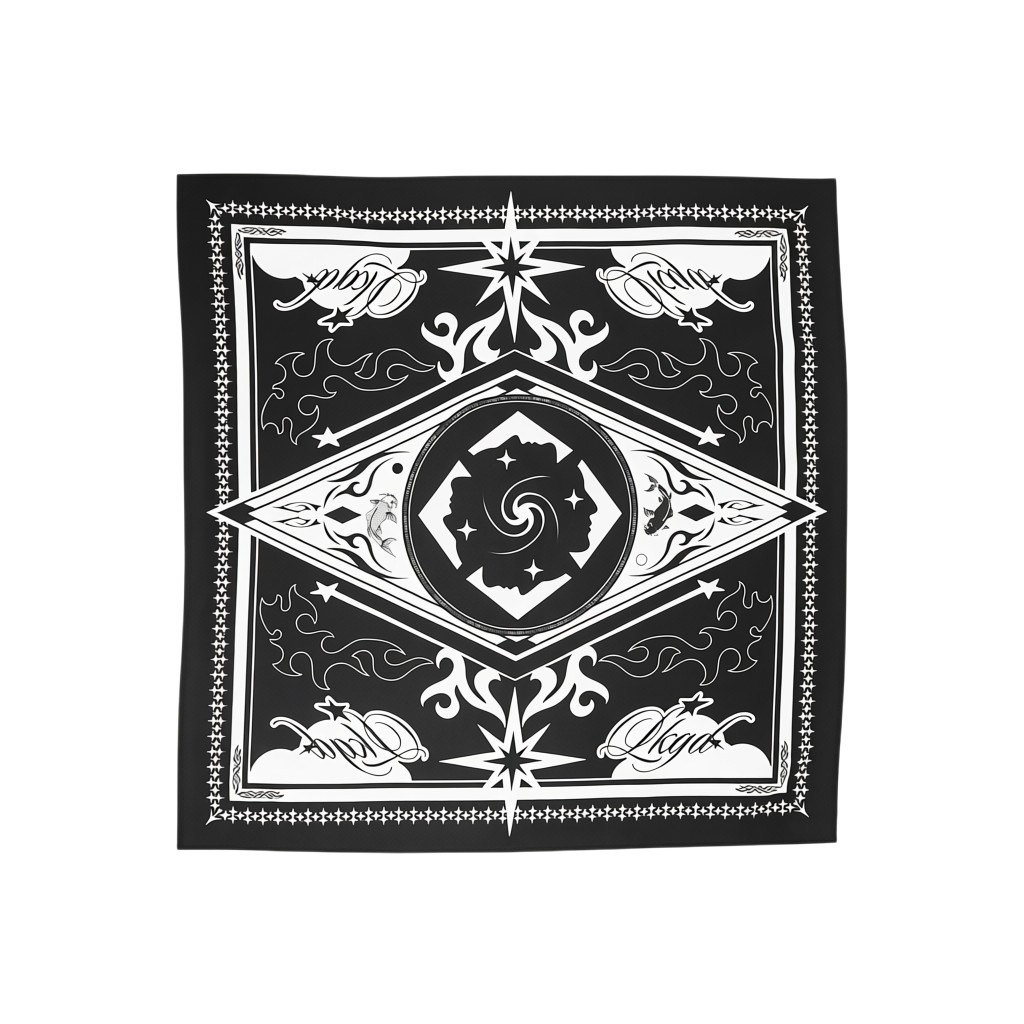 Heritage Bandana Scarf | Black