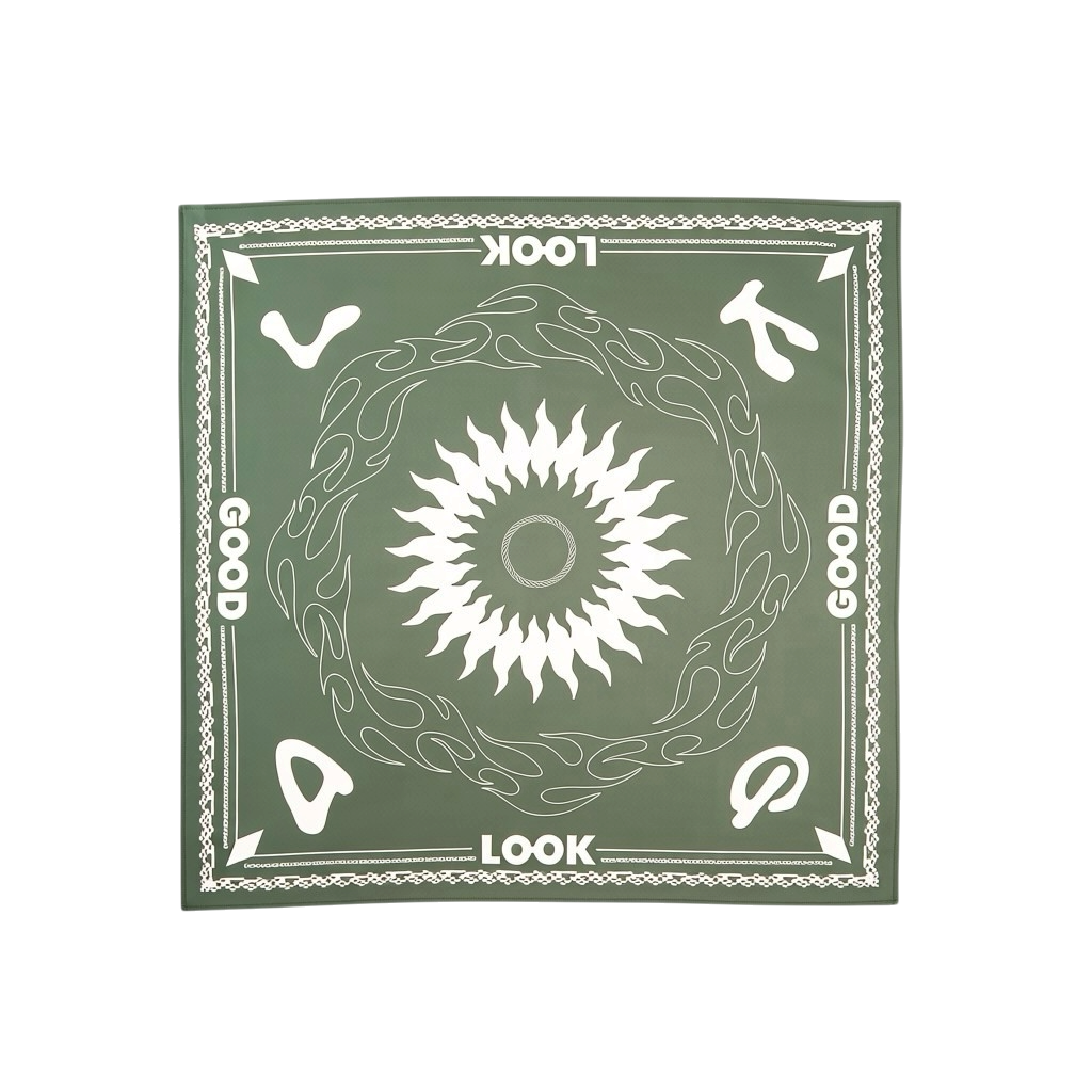 Heritage Bandana Scarf | Matcha