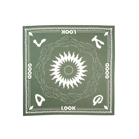 Heritage Bandana Scarf | Matcha