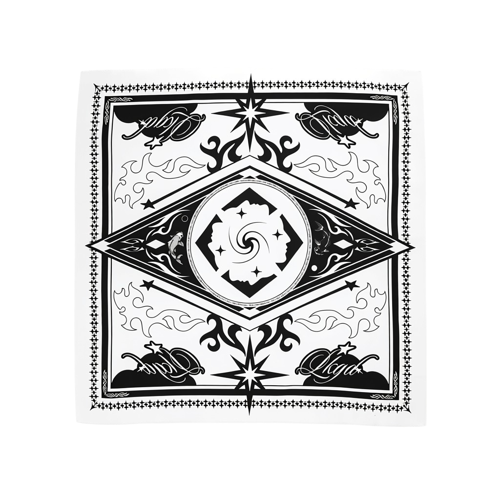 Heritage Bandana Scarf | White
