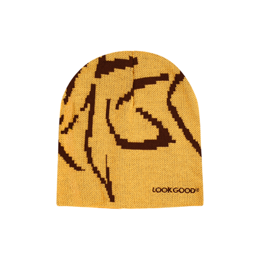 Fish Bone Toque | Mustard