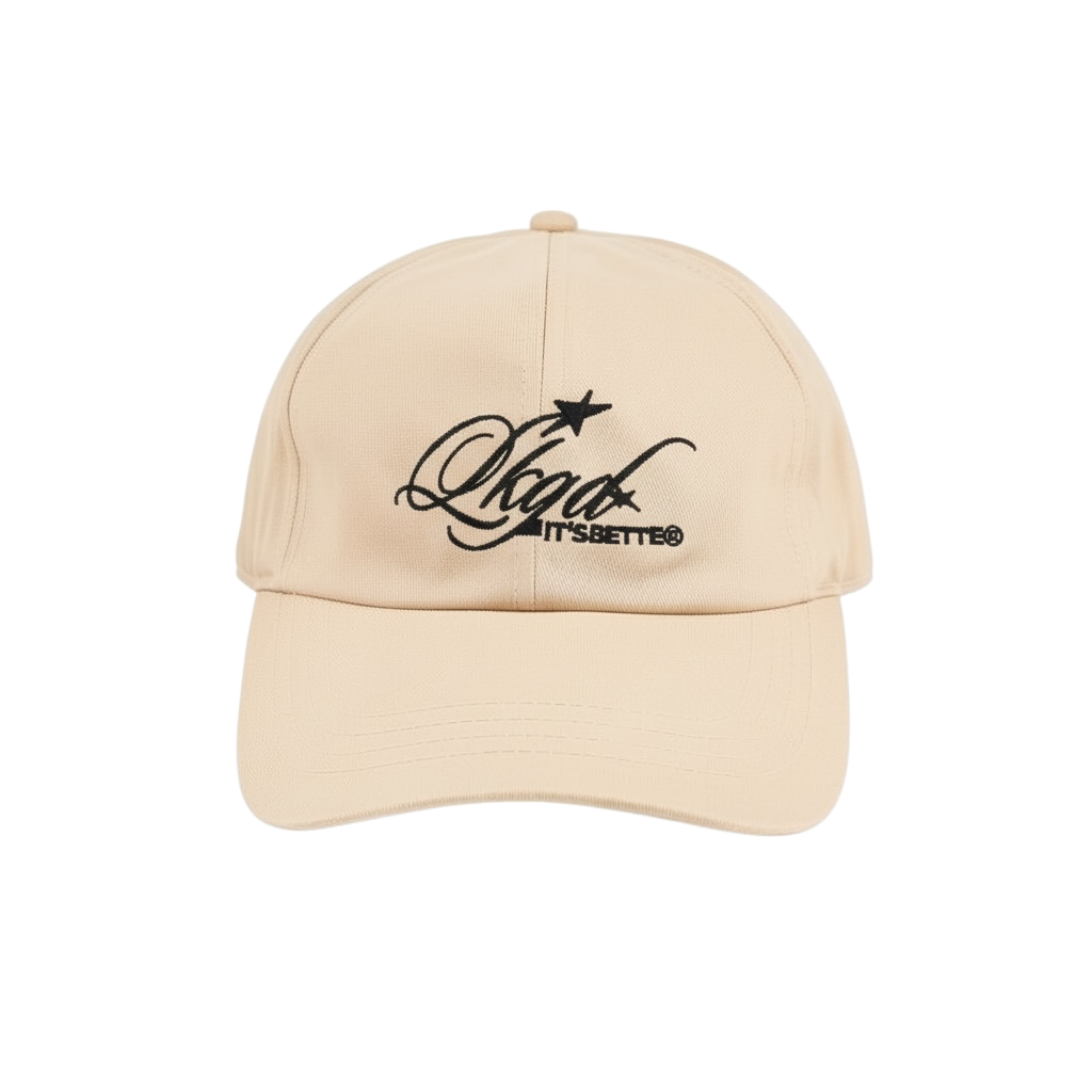 STARSCRIPT Logo Dad Hat | Oat Milk