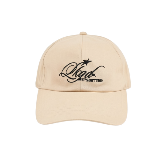 STARSCRIPT Logo Dad Hat | Oat Milk