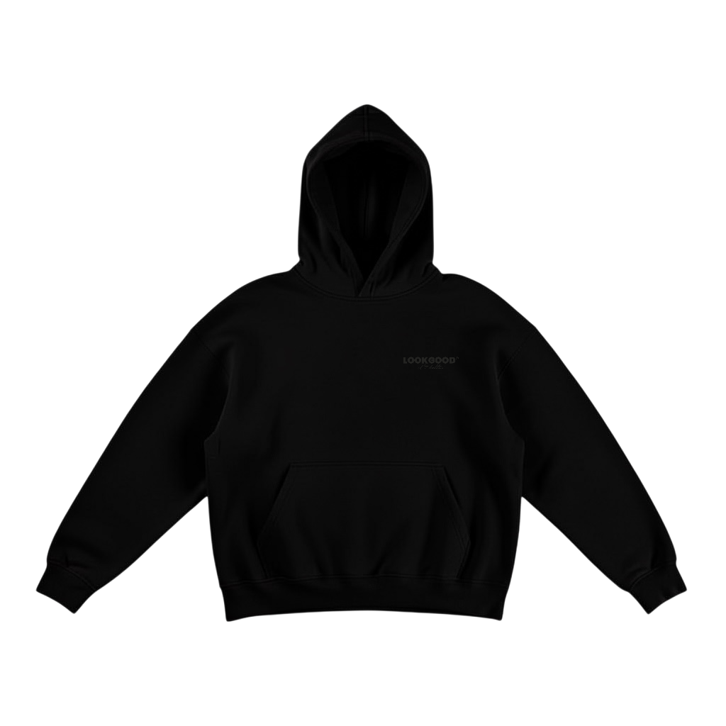 LOOKGOOD Classic Hoodie | Midnight Black