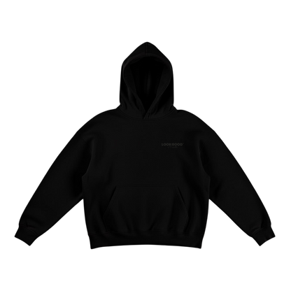 LOOKGOOD Classic Hoodie | Midnight Black