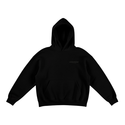 LOOKGOOD Classic Hoodie | Midnight Black