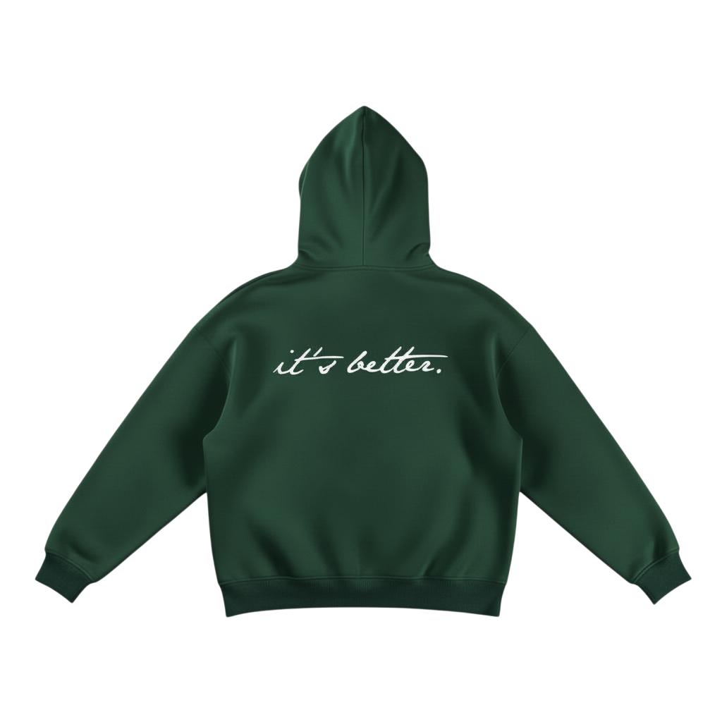 LOOKGOOD Classic Hoodie | Moss Green