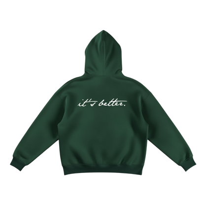 LOOKGOOD Classic Hoodie | Moss Green