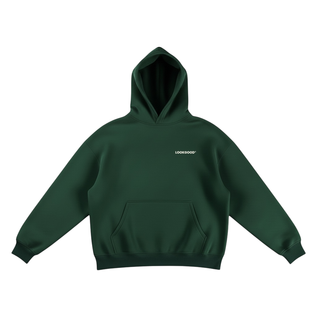 LOOKGOOD Classic Hoodie | Moss Green