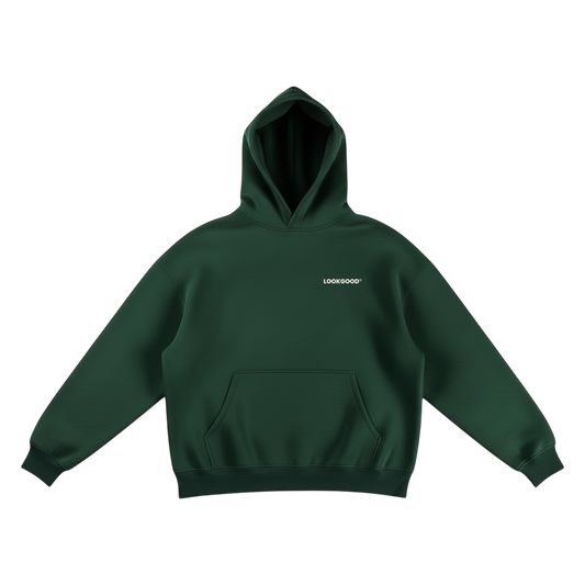 LOOKGOOD Classic Hoodie | Moss Green