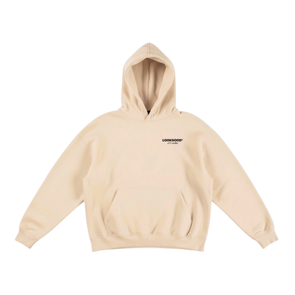 LOOKGOOD Classic Hoodie | Oat Milk