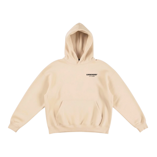LOOKGOOD Classic Hoodie | Oat Milk