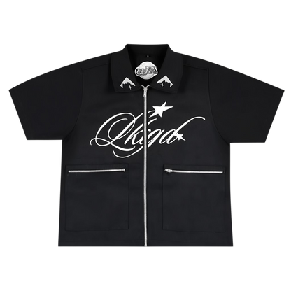LKGD x Robledo Timido Workwear Zip Polo