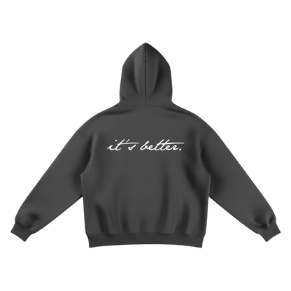 LOOKGOOD Classic Hoodie | Stone Gray